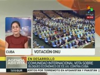 Cuba confía en apoyo de la comunidad internacional frente a bloqueo