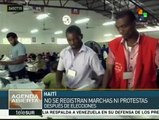 Haití: sin protestas ni manifestaciones tras comicios