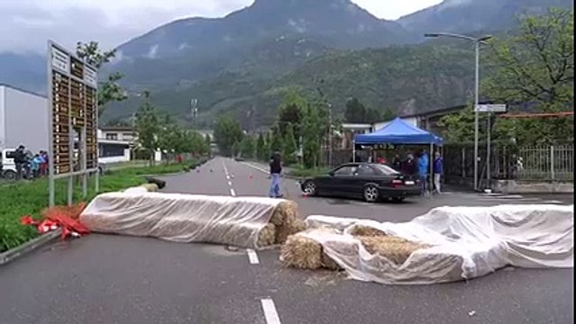 BMW slalom Quantos pinos mandavas abaixo?