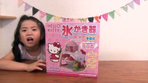 ハローキティ♡かき氷　 Hello Kitty♡shaved ice