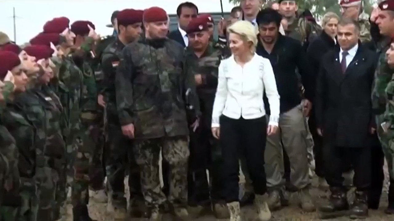 Von der Leyen besucht Kurdenregion im Nordirak