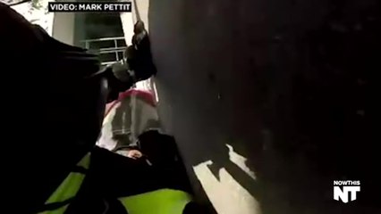 Jogger Gets Hit By Scooter