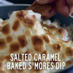 Salted Caramel Baked Dips