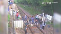 UK officials warning people to stop taking selfies on railroad tracks