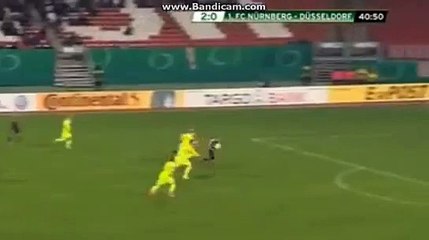 Niklas Füllkrug Goal - 1.FC Nürnberg 3-0 Fortuna Düsseldorf ⁄DFB Pokal⁄ 27-10-2015