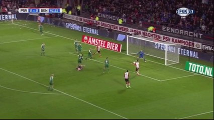 Gastón Pereiro Goal - PSV 3 - 0 Genemuiden - KNVB Beker - 27/10/2015