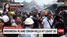 Indonesian Air Force Plane Crashes In Northern Sumatra