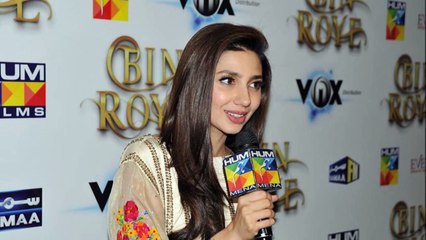 Mahira Khan Pics on Bin Roye Movie Promotion