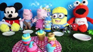 Peppa Pig Magical Tea Party Stop Motion ★ Peppa Pig George Mickey Mouse Elmo Minion