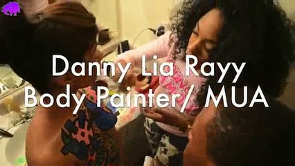 Rich Girls Body Paint Photoshoot Model My BP