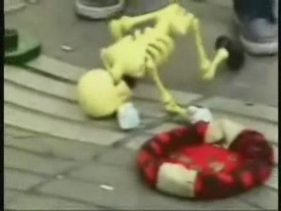 **Squelette danseur**