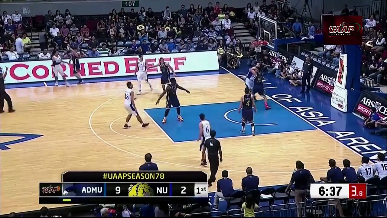 Ravena makes six straight 3pointers vs NU