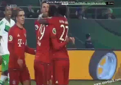 Wolfsburg 0-3 Bayern Munchen Half Time Goals & Highlights 27.10.2015 HD