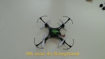 h8 mini eachine recensione e volo  review and fly drone quadricottero