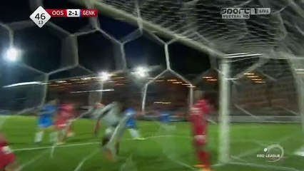Julien Gorius Goal - Oostende 2 - 1	Genk - Jupiler League - 27/10/2015