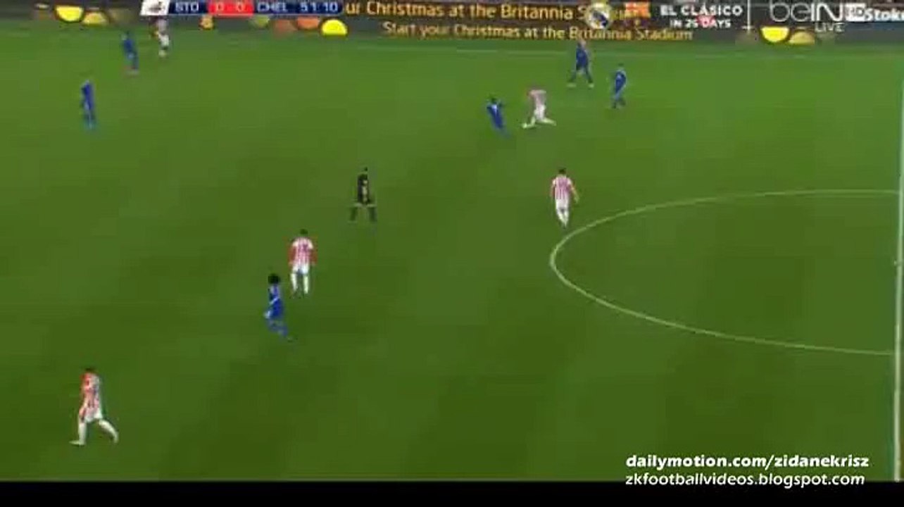 Jonathan Walters 1:0 Amazing Solo Goal - Stoke City v. Chelsea 27.10.2015 HD