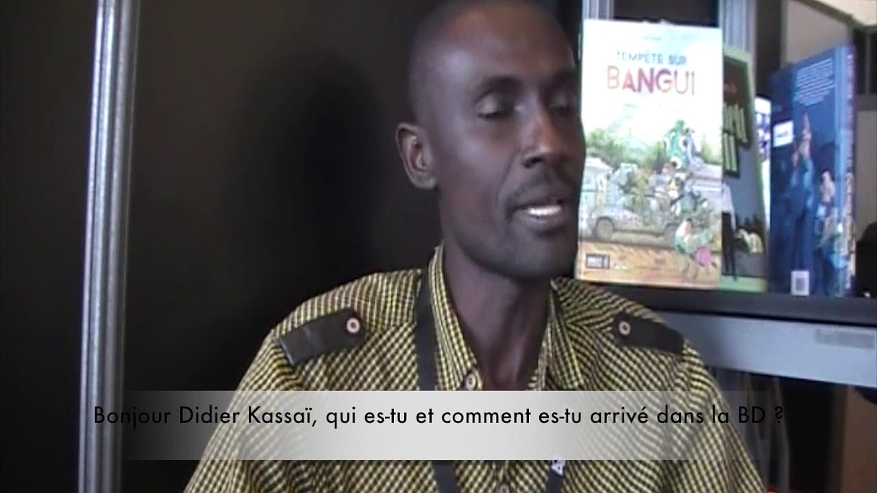 Interview Didier Kassaï sur PlanèteBD