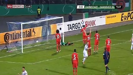 Aytac Sulu Goal - Darmstadt 1 - 0 Hannover - DFB Pokal - 27/10/2015