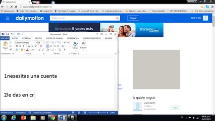 como subir videos a dailymotion