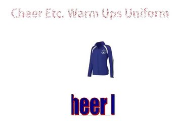Cheer Etc  Warm-ups Uniform