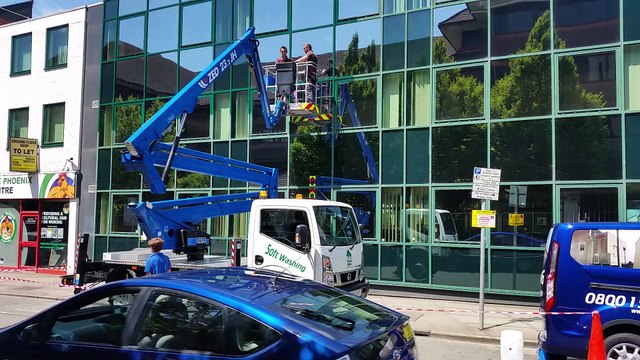 Green Powder Coated WIndow Frame Restoration purple-rhino.co.uk