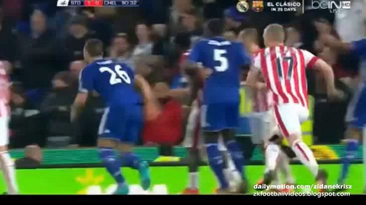 Loïc Rémy 1:1 Good Goal | Stoke City v. Chelsea 27.10.2015 HD
