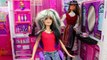 Frozen Anna Elsa Barbie get Crazy Makeovers from Ariel at Rapunzels Hair Salon DisneyToysF