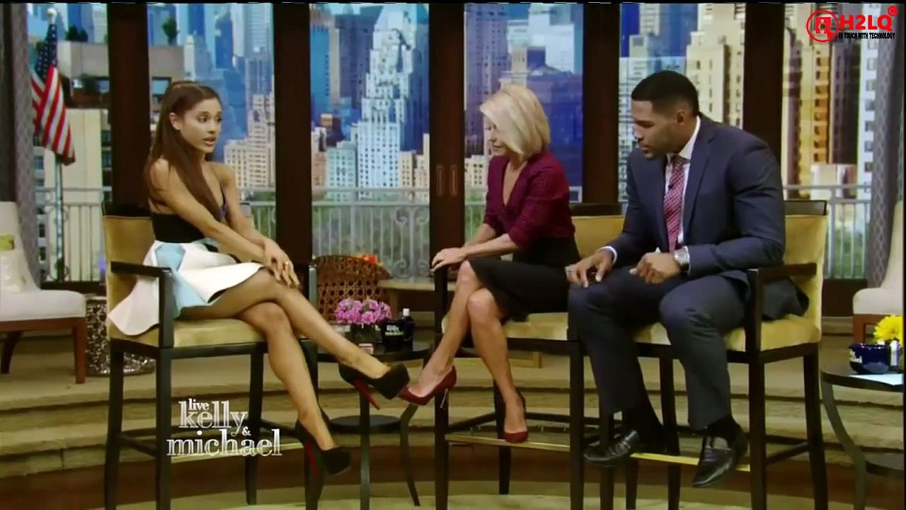 Ariana Grande Interview - Live with Kelly and Michael 09/30/15