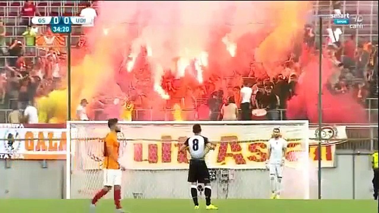 Galatasaray maçı Udinese galatasaray hayranları tarafından iptal edildi