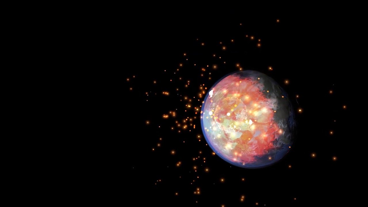 Simulación del Día del Juicio final: ¿Y si la Luna chocara contra la Tierra?