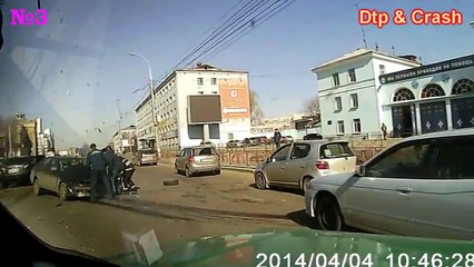 Подборка аварий и дтп 5 апреля 2015 Car Crash Compilation