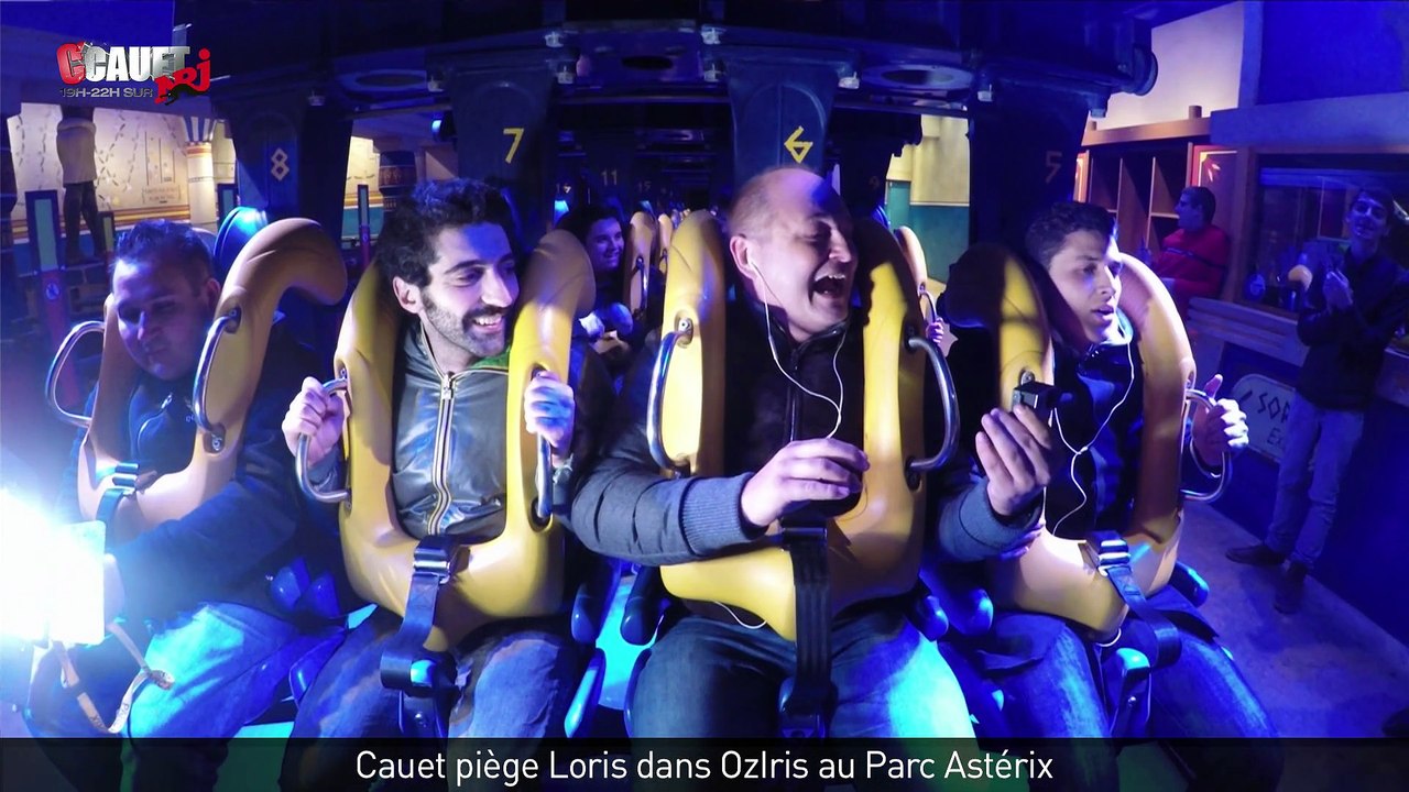 Cauet piège Loris dans OzIris au Parc Astérix - C'Cauet sur NRJ