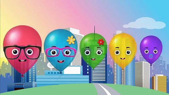 Ballons Finger Family - Ballons Rhymes