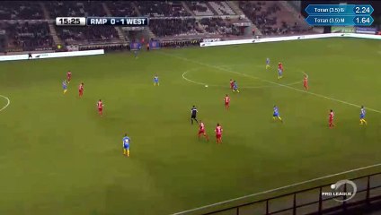 Mouscron-Peruwelz - Westerlo 0-1 Belgium Jupiler Pro League 27-10-15