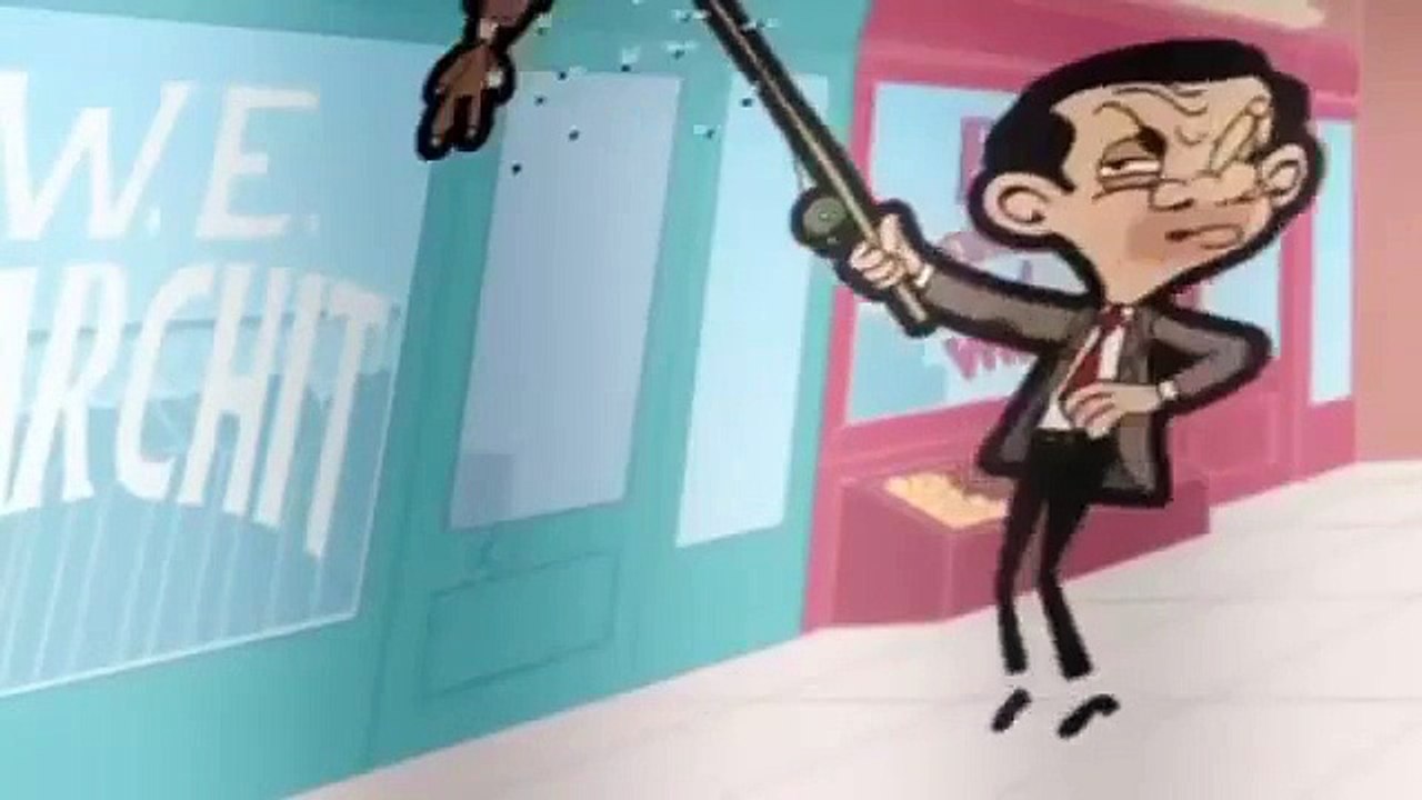 mr bean cartoon (gold fish