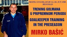 гандбол Handball rukomet   Goalkeeper Training - Trening golmana - Mirko Bašić