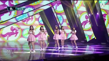 150917 April 『Dream Candy』＋ending～M Countdown