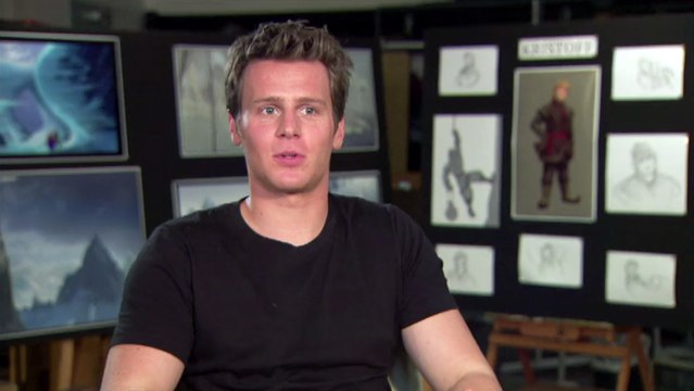 La Reine des Neiges - Interview Jonathan Groff (1) VO