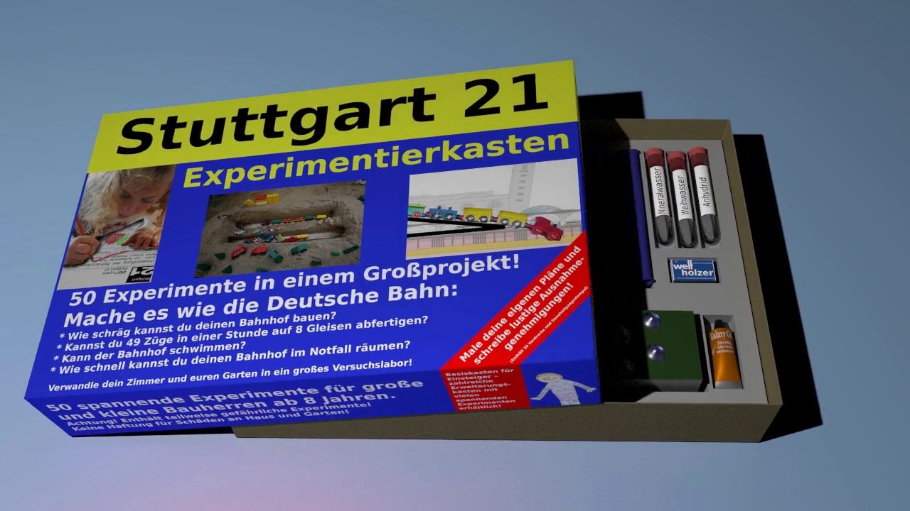Experimentierkasten Stuttgart 21