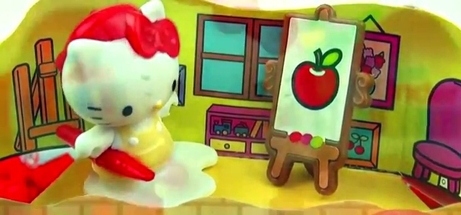 Hello Kitty Kinder Surprise Eggs Play-Doh Dippin Dots Milk Chocolate Candy Surprise Toys FluffyJet [Full Episode]