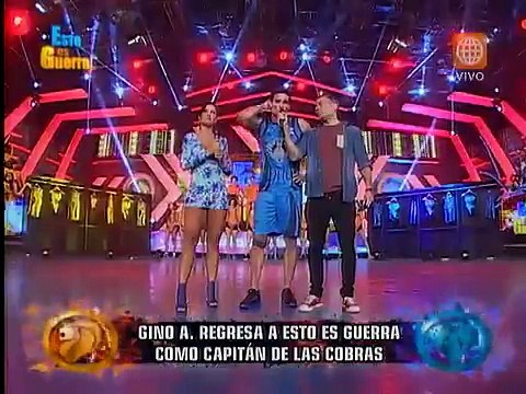 Esto es Guerra: Gino Assereto es el nuevo capitán de las Cobras 01/10/2015