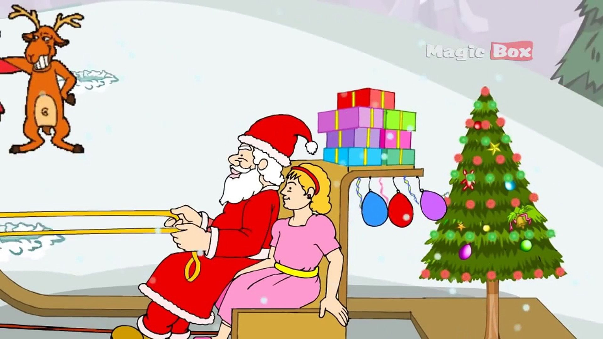 Jingle Bells English Nursery Rhymes Cartoon/Animated Rhymes For Kids -  Dailymotion Video