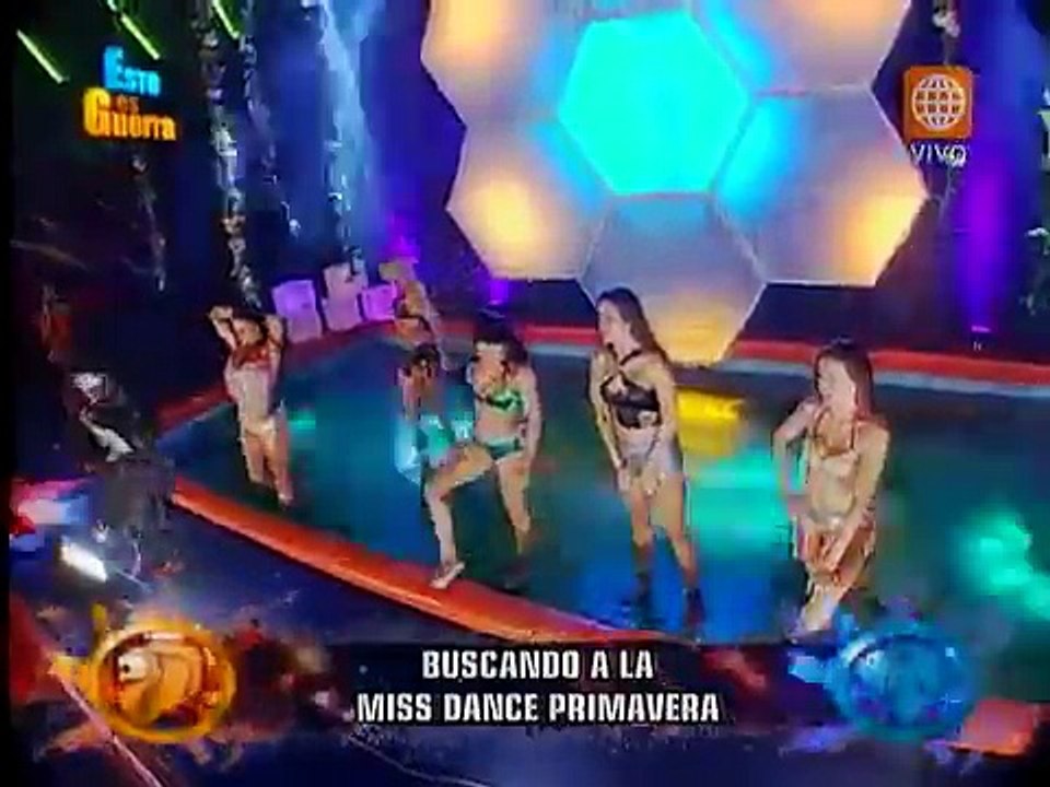 Esto es Guerra: Melissa Loza es la Miss Dance Primavera de EEG 25/09/2015