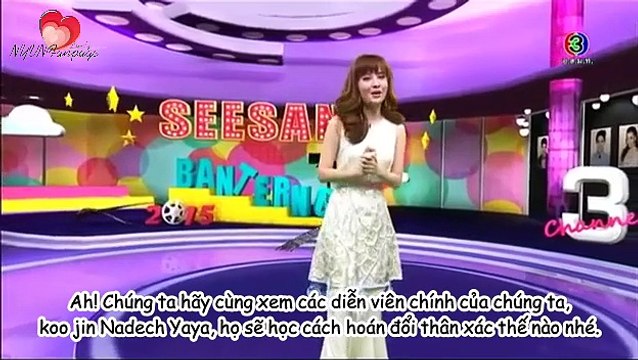 [vietsub] Nadech Yaya - Leh Lub Salub Rang News - SSBT 261015