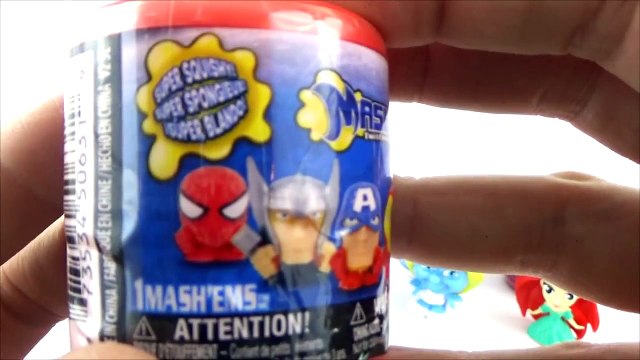 FASHEMS AND MASHEMS with Hello Kitty Minnie Mouse Avengers Smurfs and Disney Princess