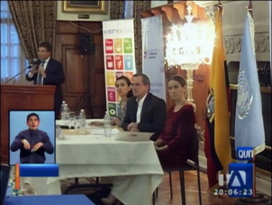 Autoridades presentan reporte de metas y objetivos del milenio