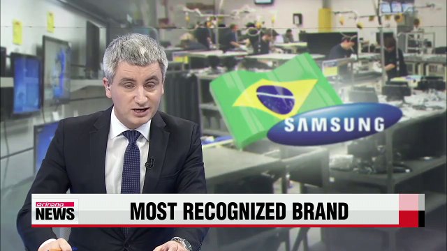 Samsung Electronics chosen as most recognized brand in Brazil