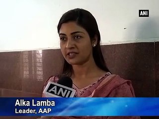 Alka Lamba Questions Govt