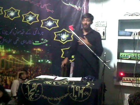 Syed Nigran Abbas 9th moharram 1437 h Dahar