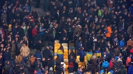 Quatre spectateurs noirs agresser dans un stade de Kiev